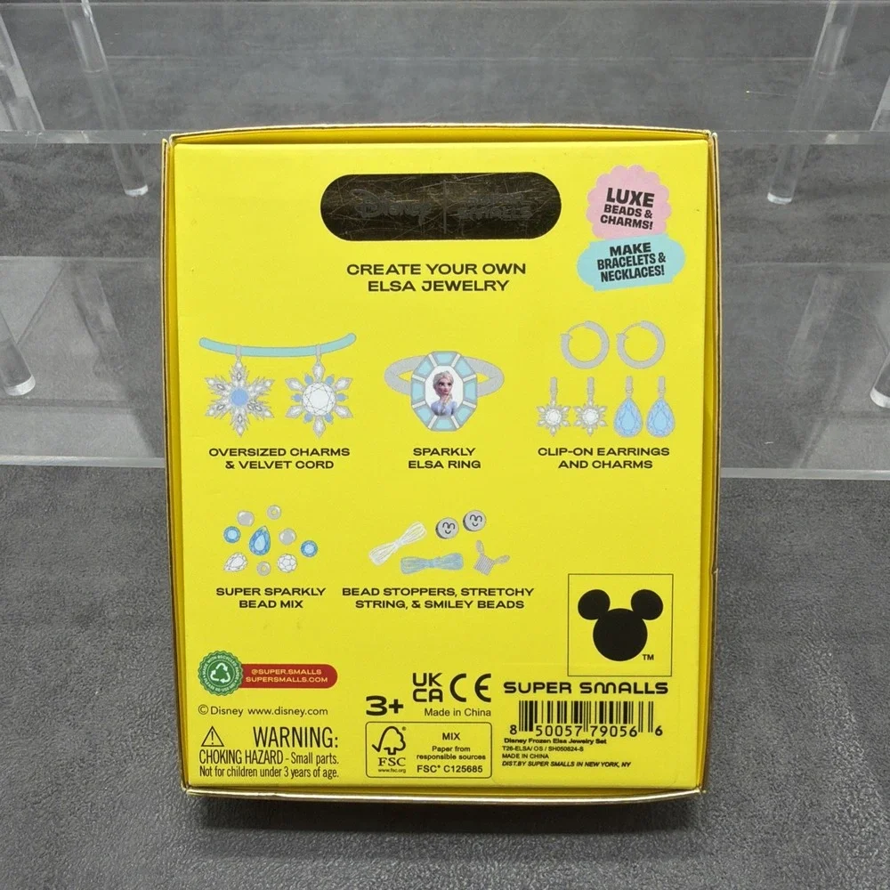 Disney Super Smalls DIY Jewelry Set Frozen Elsa Kit Open Box